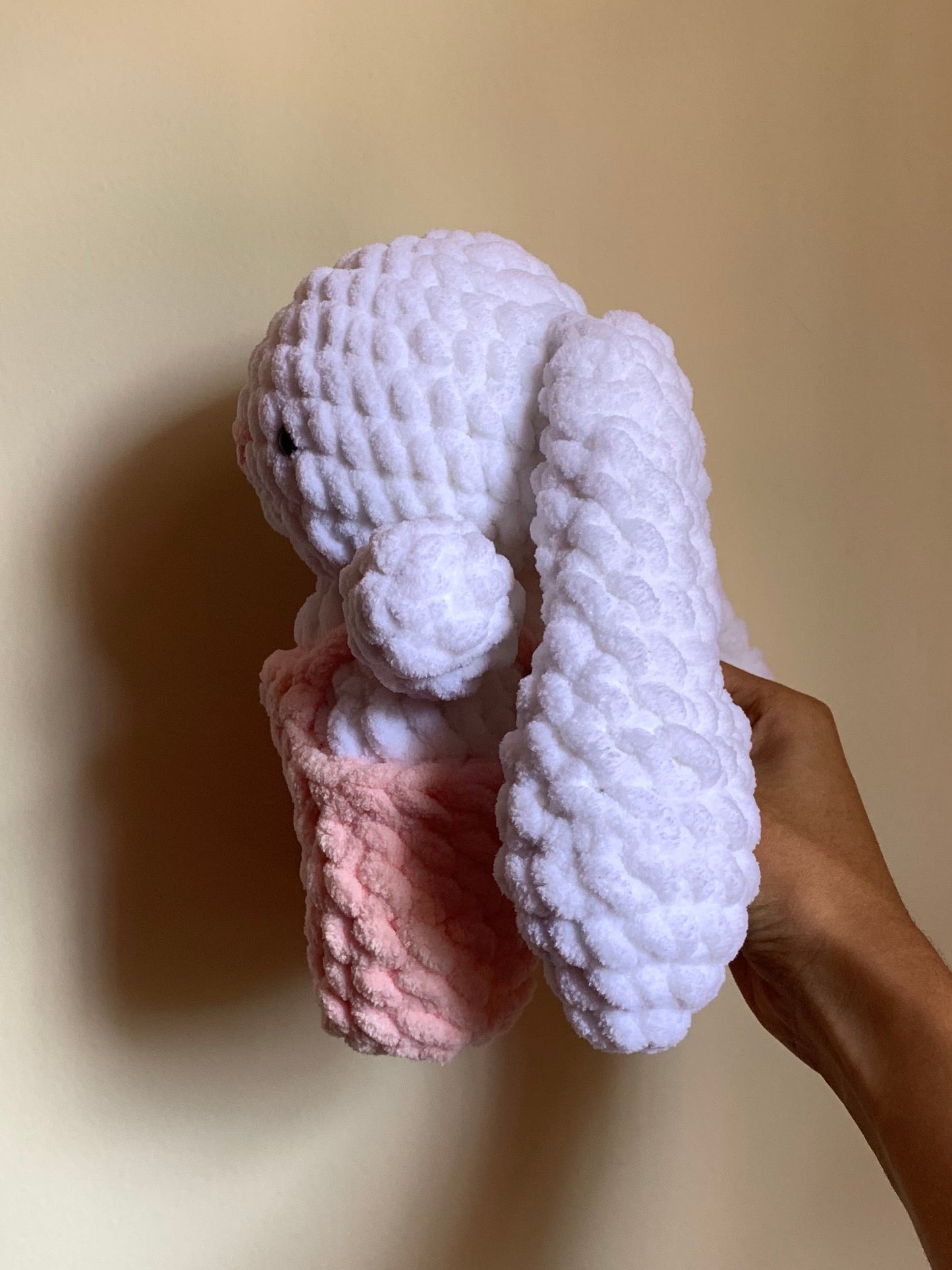 Bunny Plushie With Pink Outfit