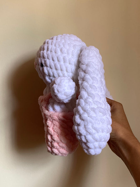 Bunny Plushie With Pink Outfit