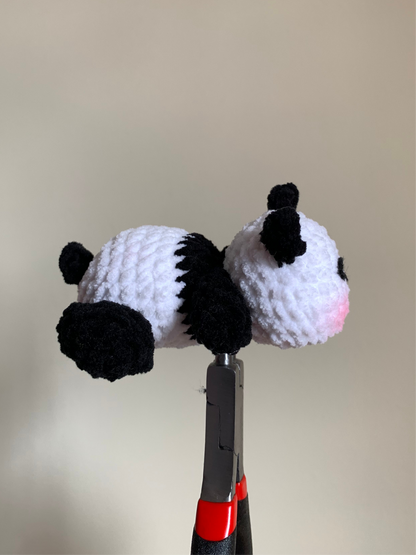 Sleeping Panda Plushie Desk Decor