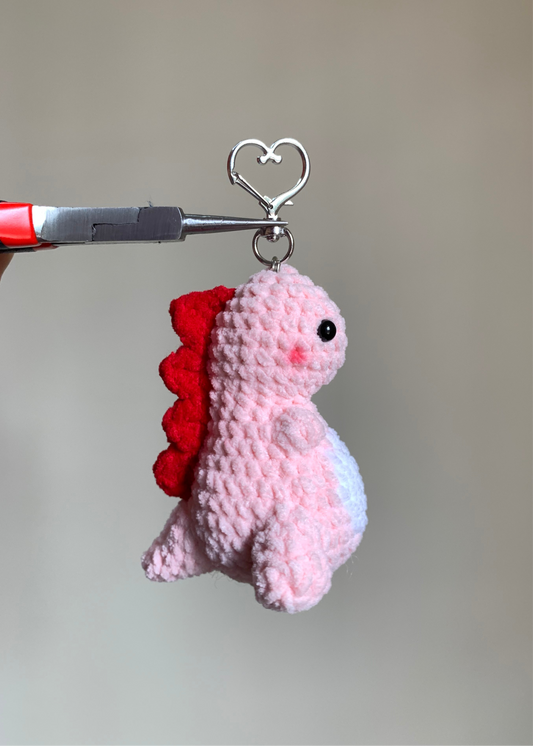 Dino Plushie Keychain