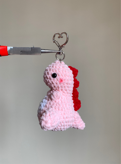 Dino Plushie Keychain