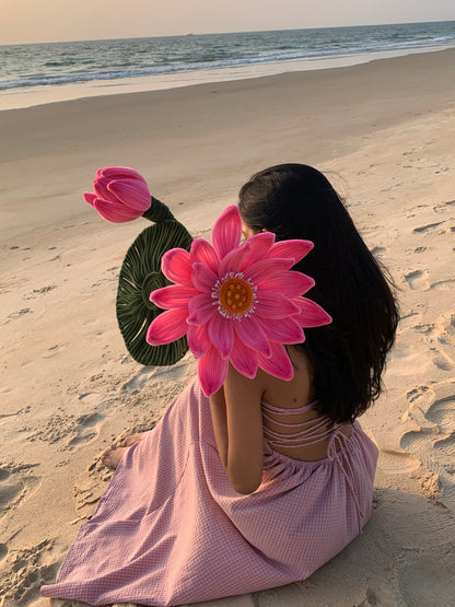 Sacred Love Bloom |Giant Pipe Cleaner Lotus Set